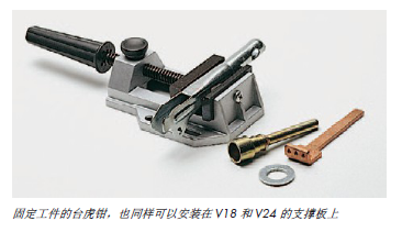 固定工件的臺(tái)虎鉗