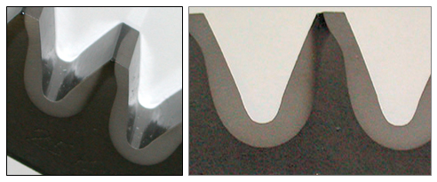 Induction hardening of gear flank and root
