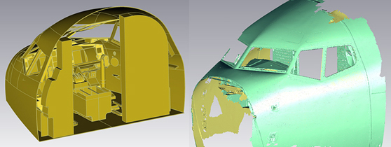 飛機(jī)尺寸3D掃描測量服務(wù)